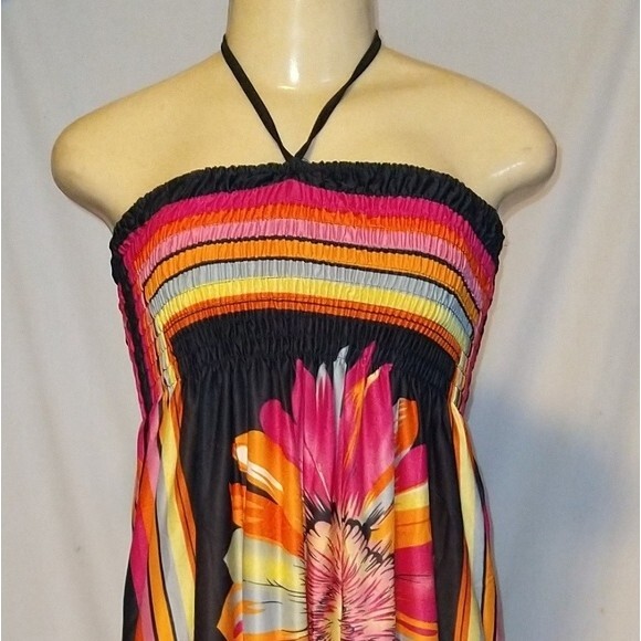 Black Bohemian Dress - Picture 2 of 12